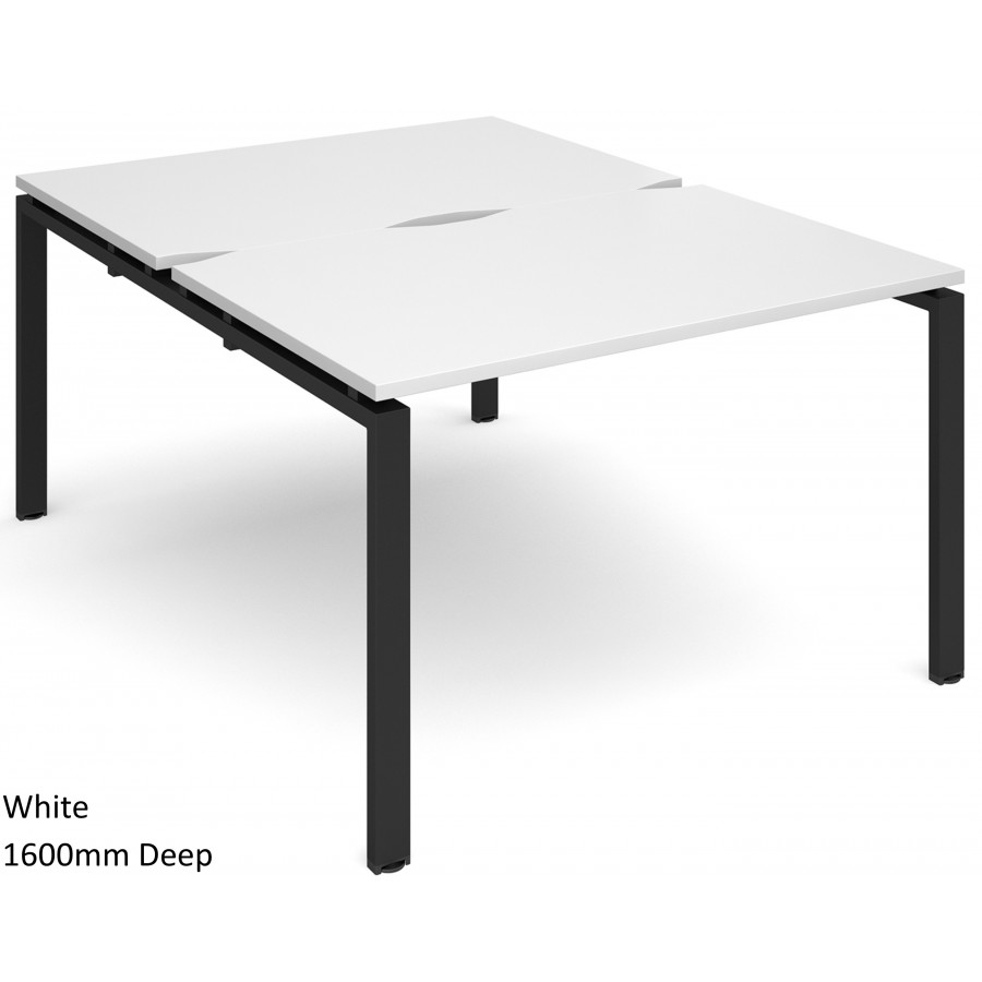 Adapt 1600mm Deep Double Starter Bench Desk